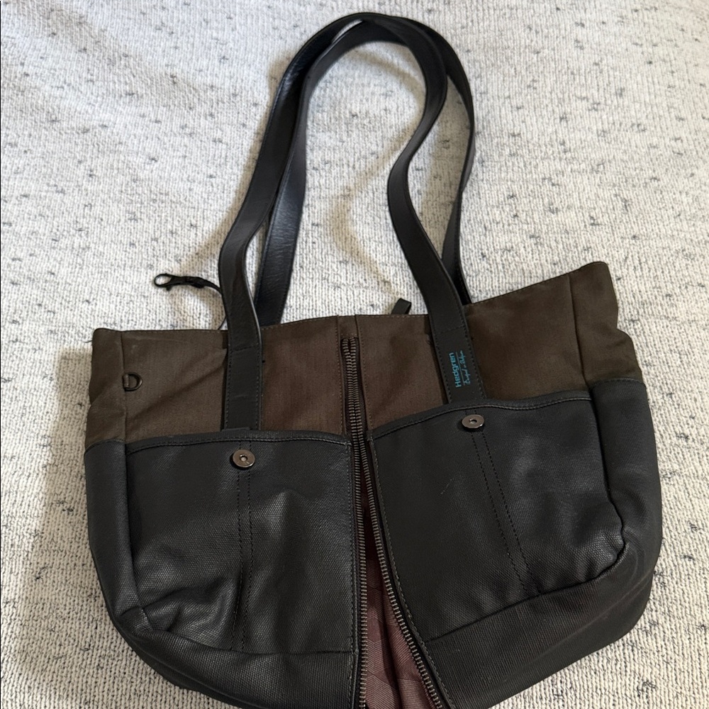 Chic Black and Brown Women's Tote Bag